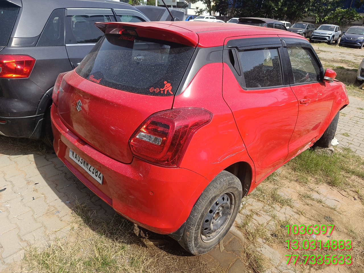 MARUTI SWIFT VXI,2022,Petrol,BANGALORE,KA(WITH RC)