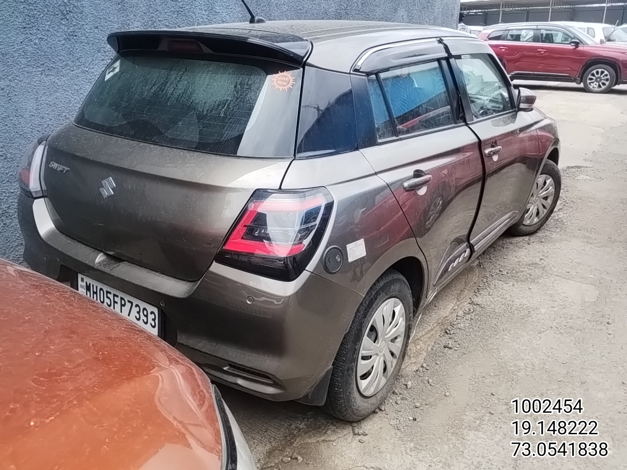 MARUTI SWIFT VXI OPTION ,CNG,2024,THANE,MH(WITH RC)