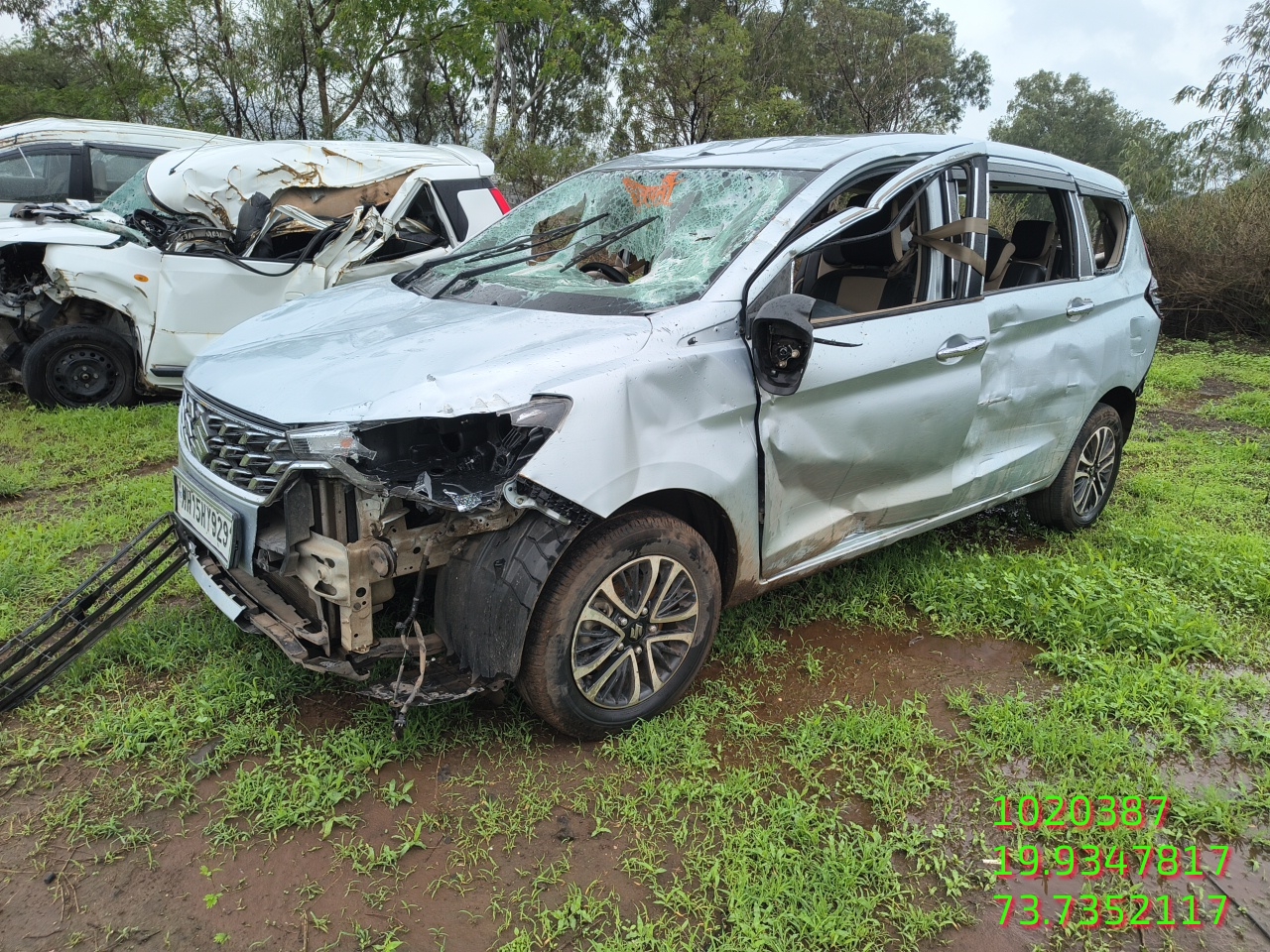 MARUTI ERTIGA ZXI ,CNG,2022,NASHIK,MH(WITH RC)