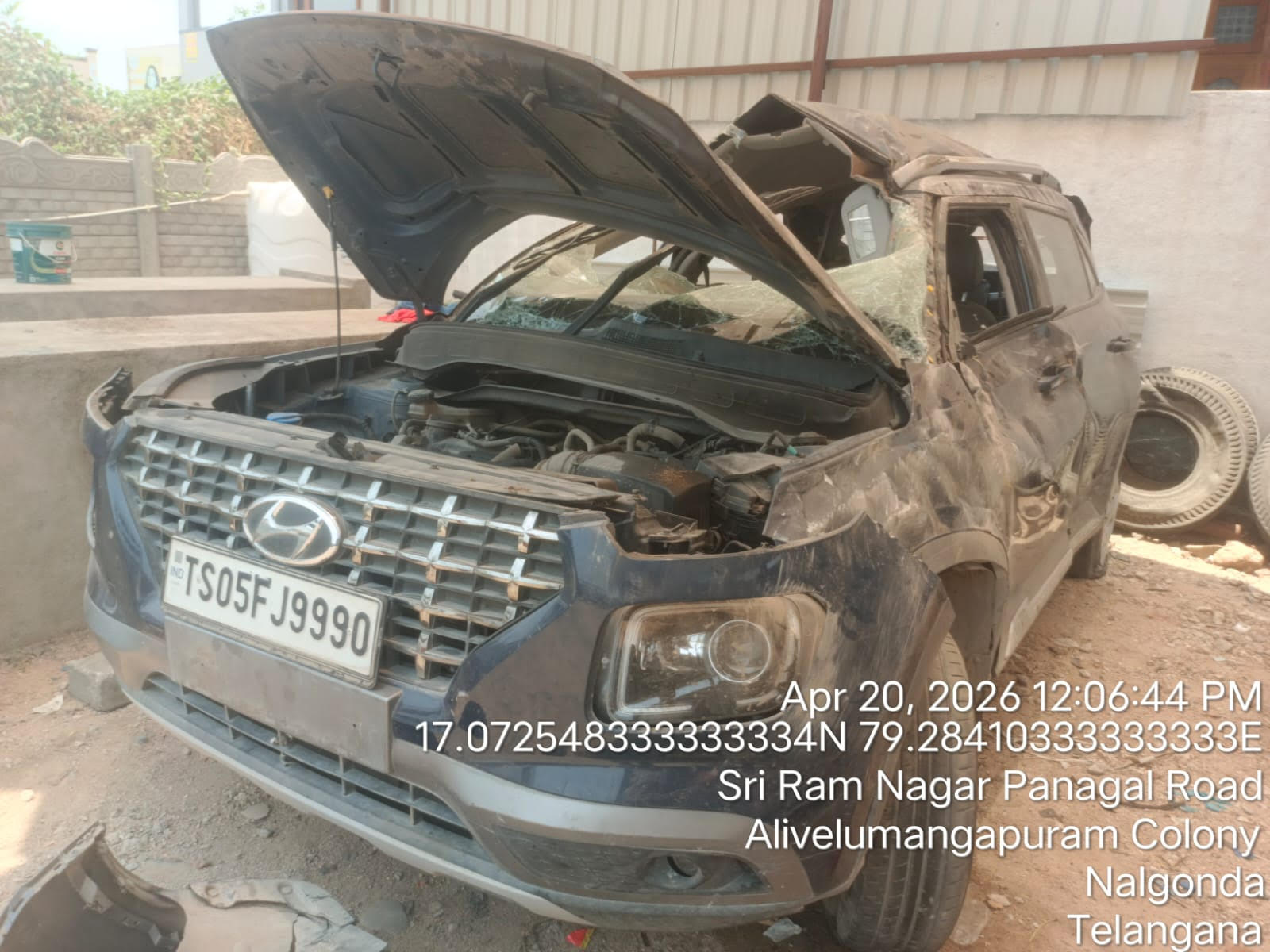 Hyundai VENUE 1.2 KAPPAMT S+ BSV (2021), NALGONDA,Telangana, (Without RC)