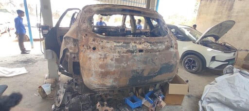 Tata HARRIER.EV EMP AWD 75 (2025)-BANGALOre,KARNATAKA, (Without RC) FIRE