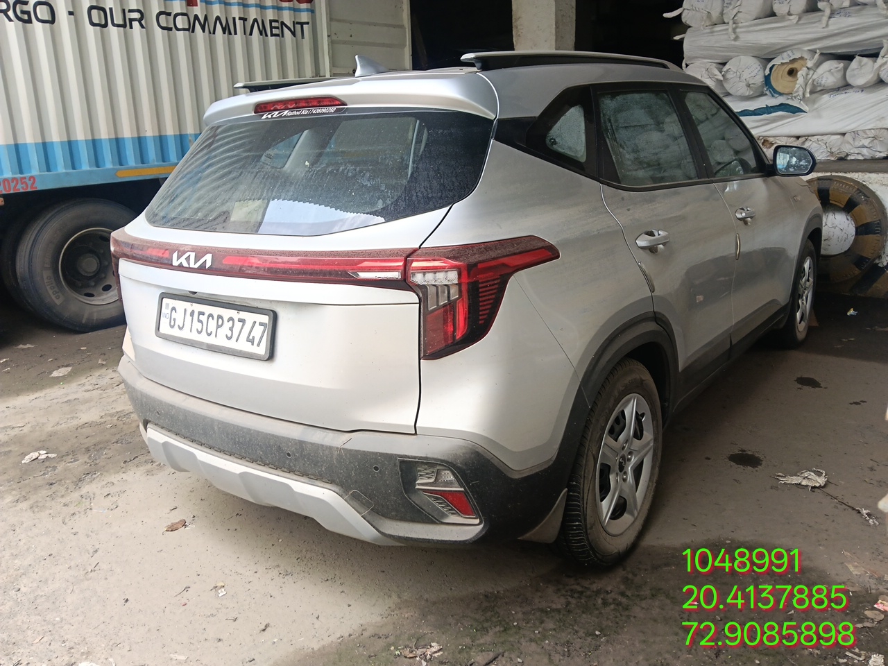 KIA MOTORS SELTOS G 1.5 HTE MPI,2023,Petrol,VAPI,GJ(WITH RC)