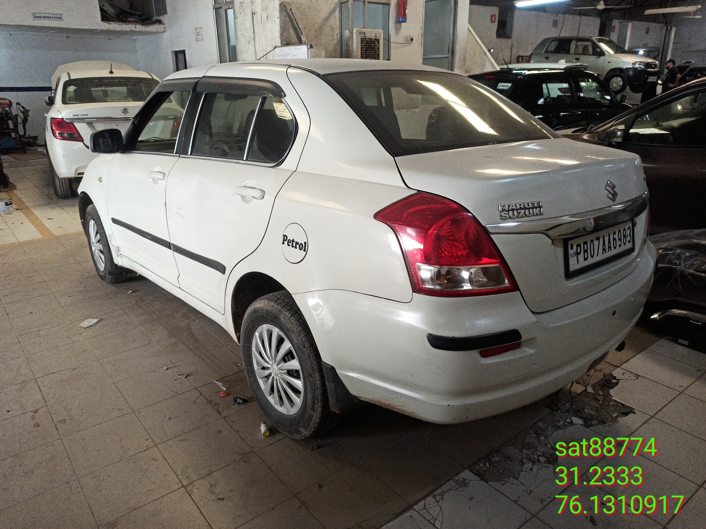 MARUTI SWIFT DZIRE VXI,2011,Petrol,HOSHIARPUR,PB(WITH RC)