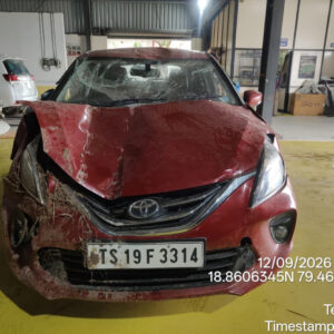 TOYOTA GLANZA V(MT) BSVI (2020), MANCHERIAL,TELANAGANA, (With RC)