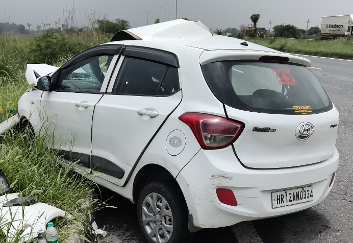 HYUNDAI GRAND I10, 2016, PETROL/CNG,  GURUGRAM , (WITHOUT RC)