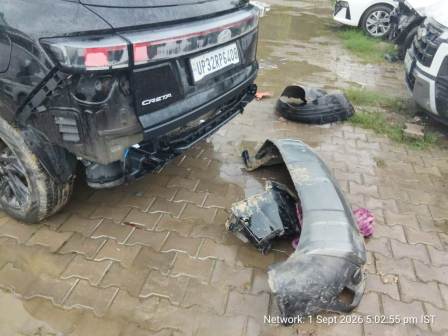 HYUNDAI CRETA 1.5 CRDI MT S(o), 2026, DIESEL, LUCKNOW UP, (WITH RC), (WATER LOSS)
